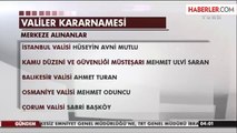 Valiler Kararnamesi Açıklandı, Birçok İlde Vali Değişti