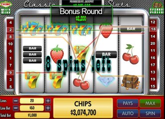 DDC - Classic Slots Bonus Triggered - 1k Spin