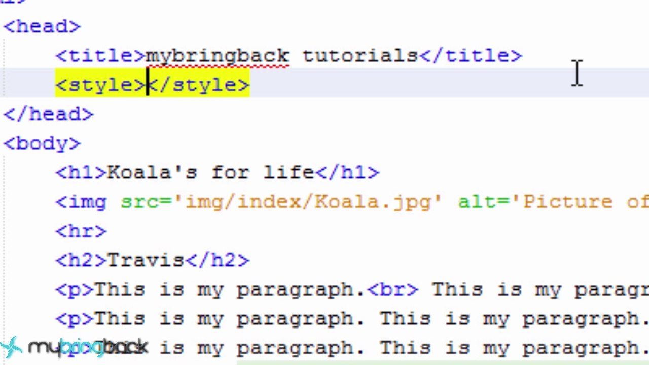 HTML and CSS Tutorial 5 : tables, rows, headers, caption, and basic CSS