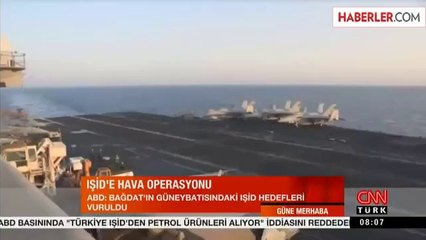 ABD'den IŞİD'e Yönelik Bağdat'ın Güneyinde İlk Saldırı