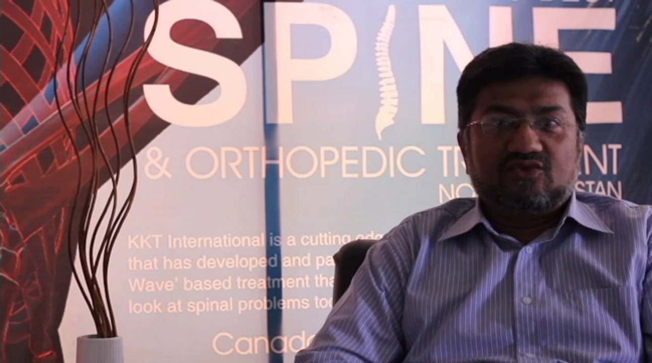Mr. Shoaib Khan gets his 14 years chronic back pain cured at KKT Spine Center Lahore
