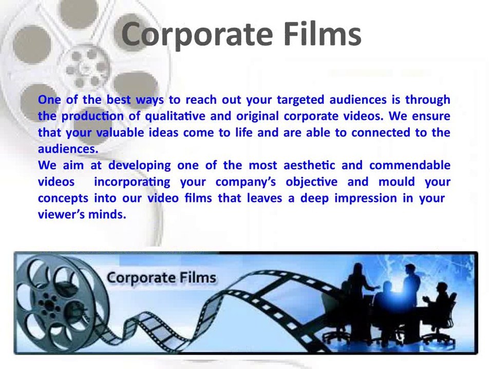 Corporate Filmmaking@989970053