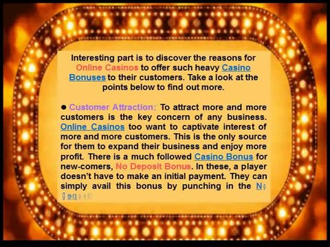 Online Casino Bonuses | Casino Bonus Codes | Bonus Brother