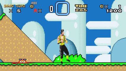 Super mario world combat