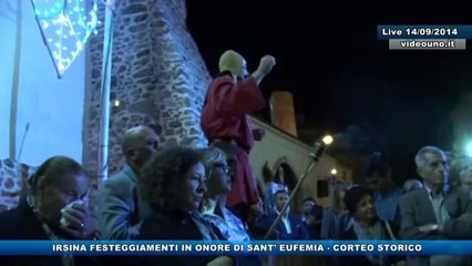 Irsina Sant'Eufemia 2014 corteo storico