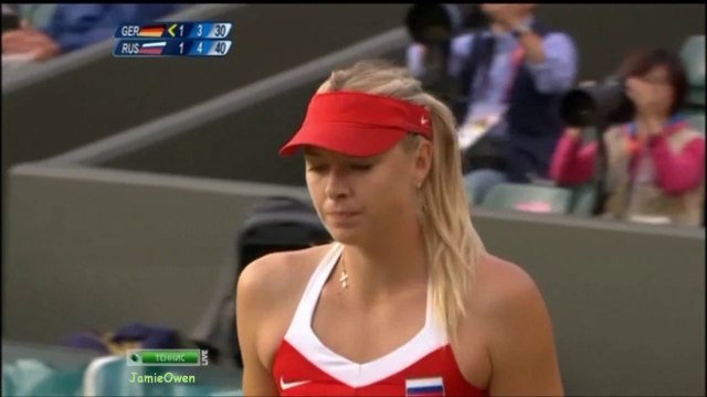 Maria Sharapova vs Sabine Lisicki 2012 London R3 Highlights