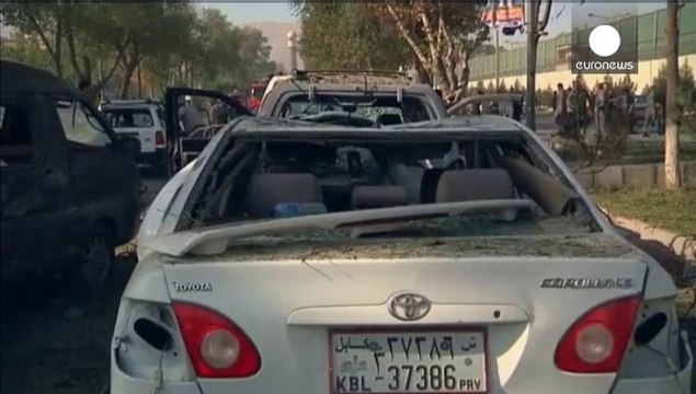 Бомбовий напад талібів на конвой сил НАТО в Кабулі