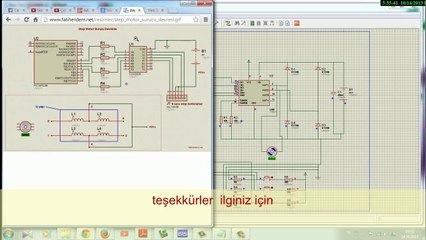 PIC16F877A İLE L298 DC MOTOR SÜRÜCÜSÜNÜN KULLANIMI