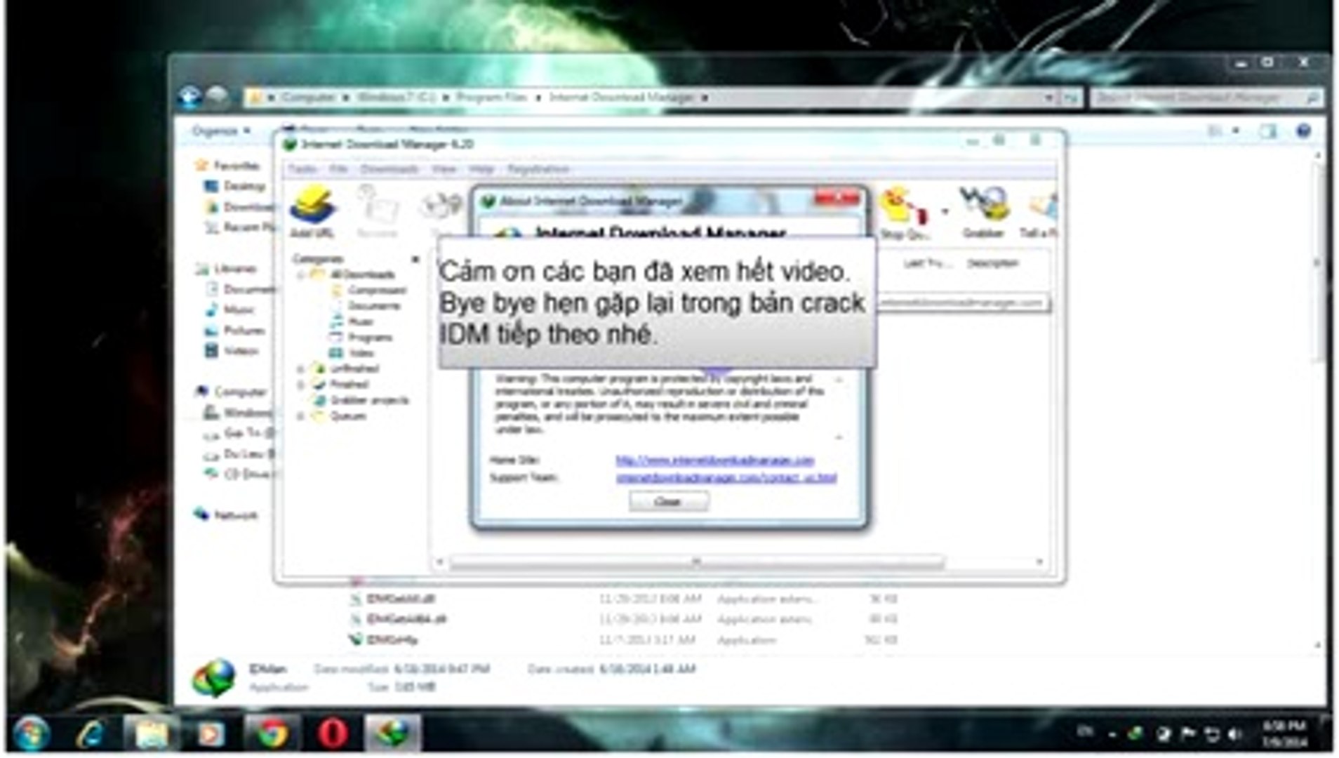 ⁣▶ Hướng dẫn crack IDM 6.21 bản mới nhất.không virus+ lỗi fake serial