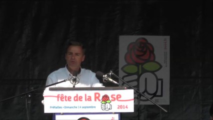 Discours de Fabrice Roussel - Fête de la rose de Préfailles 2014