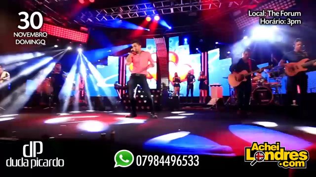 Cristiano Araujo em Londres 30.11.14 Maus Bocados