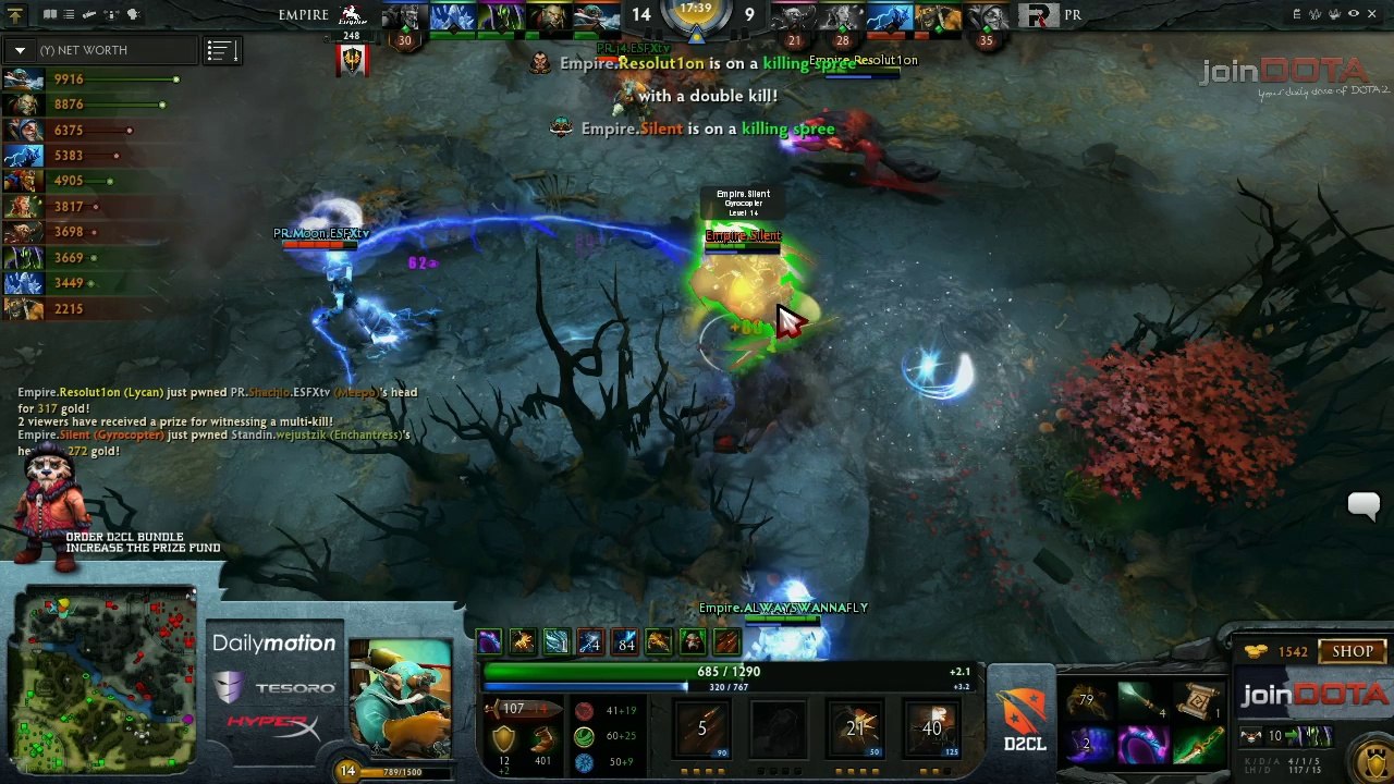 Team Empire vs Power Rangers Game 1 - Dota 2 Champions League @TobiWanDOTA