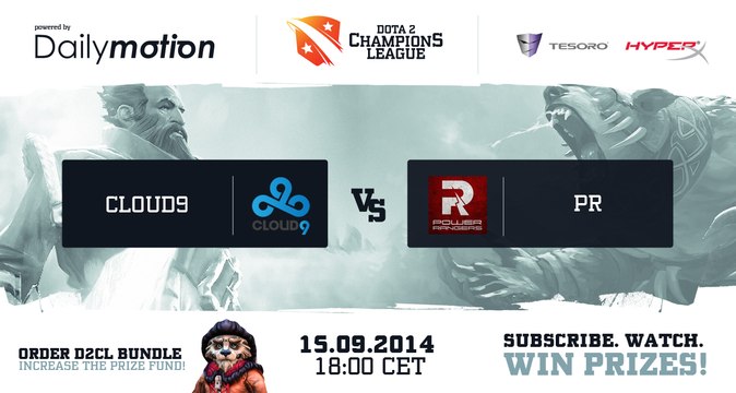 Cloud 9 vs Power Rangers Game 2 - Dota 2 Champions League @TobiWanDOTA & Clairvoyance