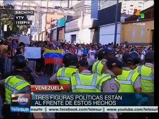 Guarimbas en Venezuela buscan desestabilizar el país