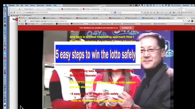 Win the 6 digit lottery MY LOTTO SYSTEM How to Win the Lottery| Homeless LotteryWinner