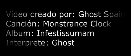 Ghost - Monstrance Clock