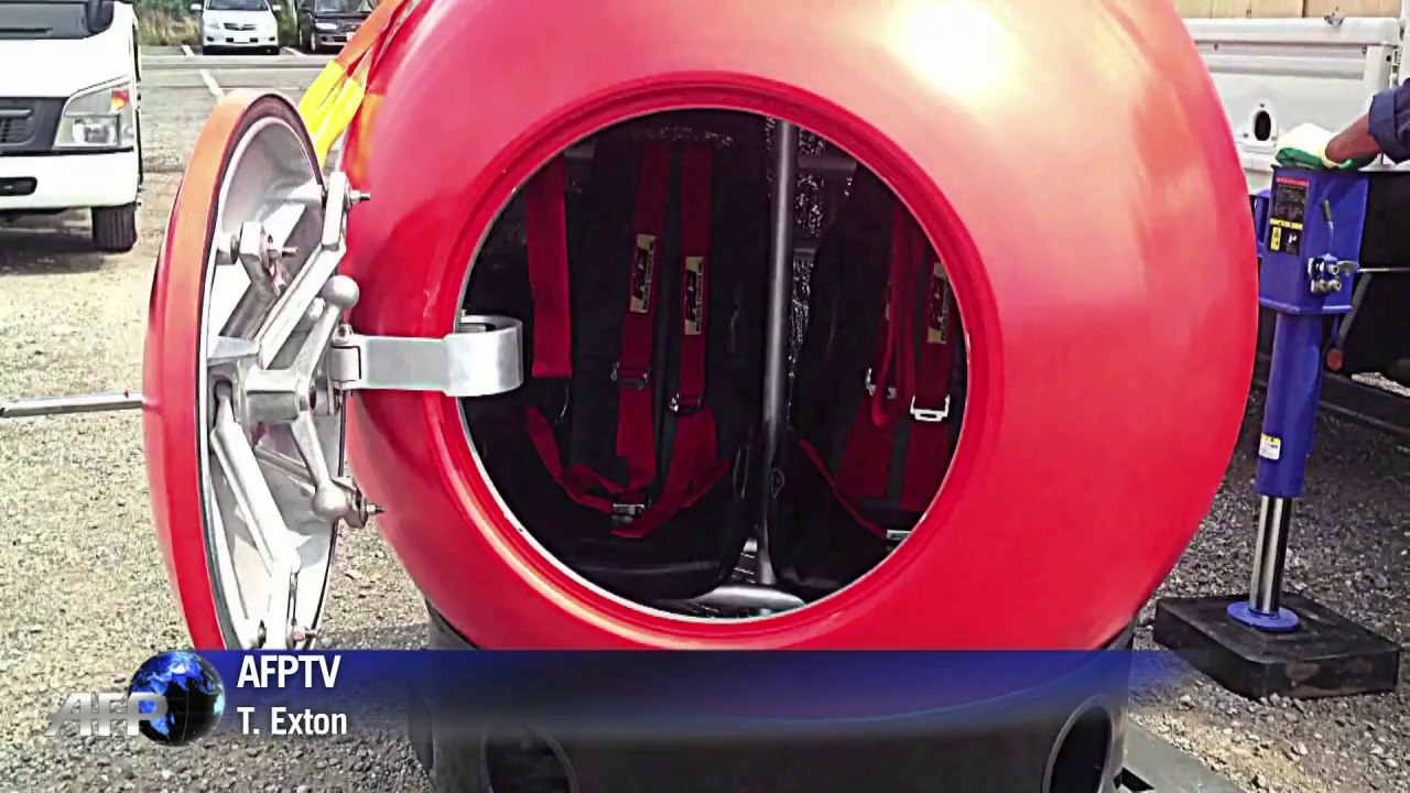 Überlebenskapsel soll vor Tod durch Tsunami schützen