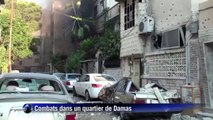 Damas: combats entre des miliciens pro-Assad et des rebelles