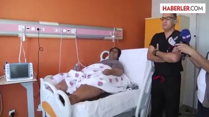 300 Kiloluk Hasta YYÜ'de Tedavi Görüyor