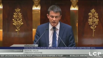 Manuel Valls : "Nous ne faisons pas de l'austérité"