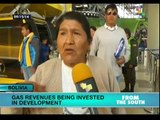 Bolivia invests gas revenue in major infrastructure projects
