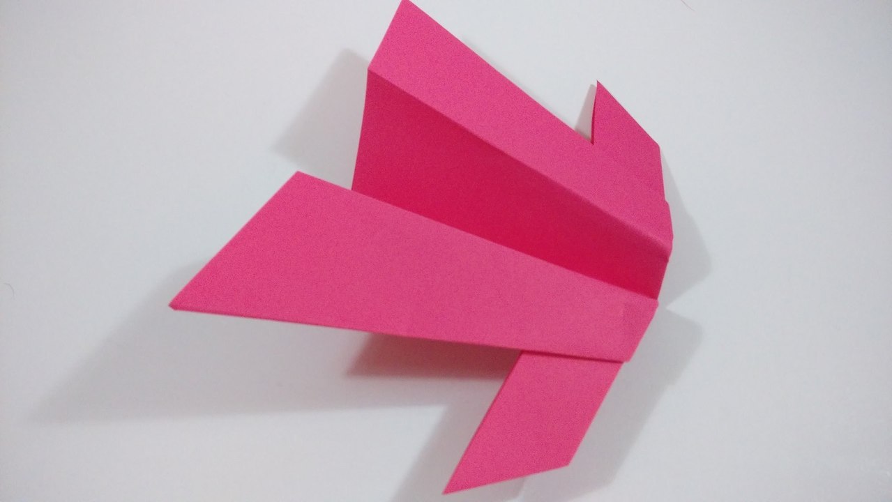 Como hacer un avion ninja planeador de papel