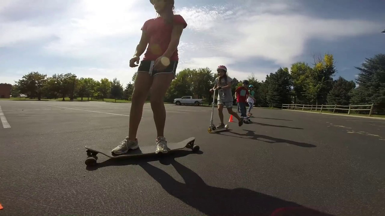 All the kids slalom