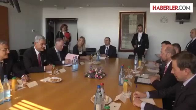 Bozkır, Avrupa Parlamentosu Başkanı Schulz ile görüştü -