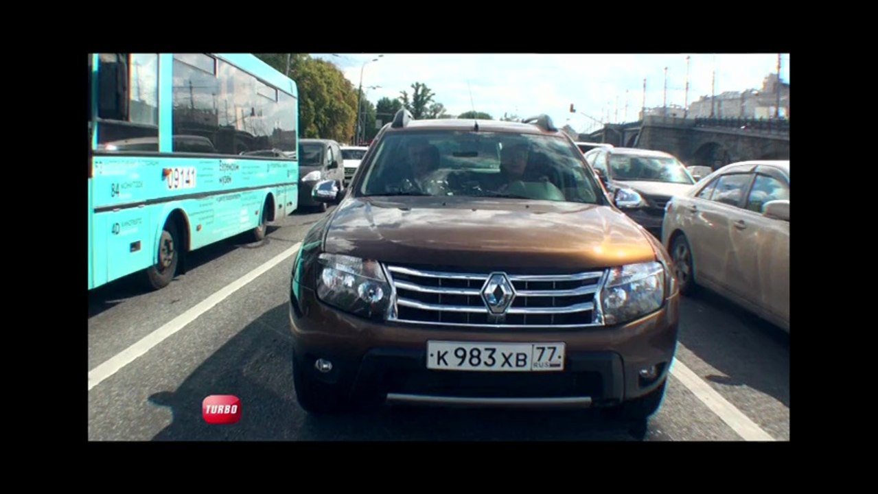 Découverte : Moscou au volant du Dacia Duster (Emission Turbo du 14/09/2014)