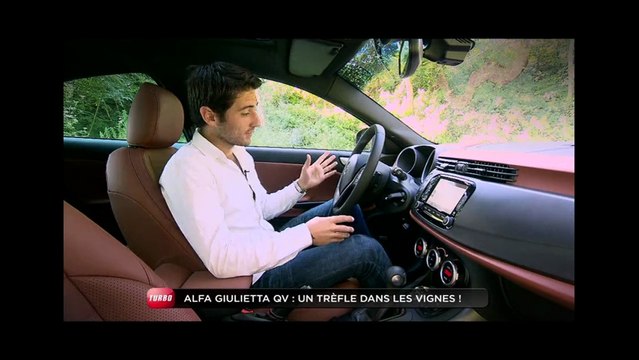 Essai : Alfa Romeo Giulietta Quadrifolgio Verde (Emission Turbo du 14/09/2014)