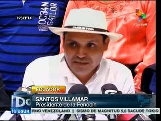 Download Video: Ecuador: obreros opositores marcharán contra políticas de gobierno