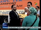Llega a Egipto segundo cargamento de ayuda humanitaria para Palestina