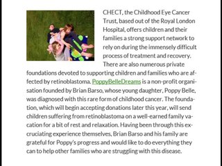 Brian Barso | Family Time for Children Affected with Retinoblastoma - The Dream of Poppy Belle Barso