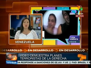 Venezuela: revelan nuevos planes desestabilizadores contra el gobierno