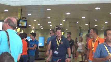 ΑΠΟΕΛ άφιξη Βαρκελώνη (2)