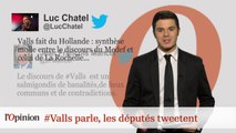 #tweetclash : #Valls parle, les députés tweetent !