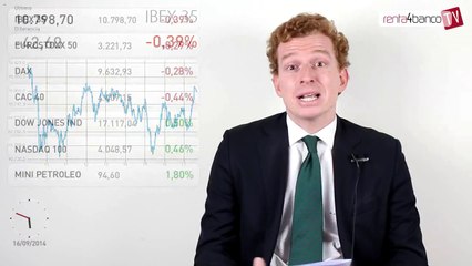 16.09.14 · Jornada de pérdidas en las bolsas europeas - Análisis del cierre del mercado financiero