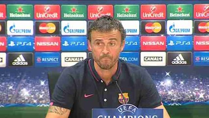 Luis Enrique, "Our good start is just that, a good start"