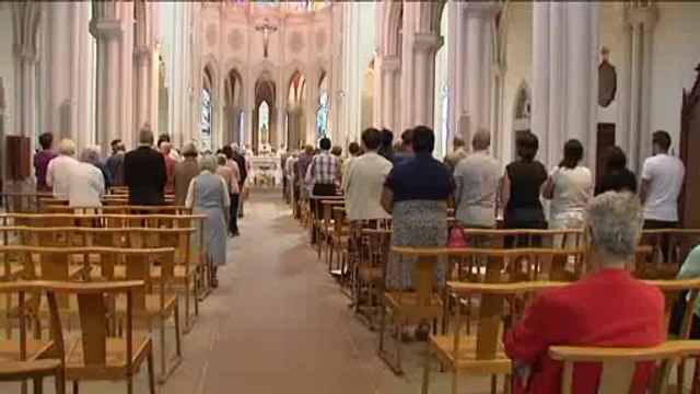 Paroisse Notre Dame de Bellecombe, bénédiction des portables