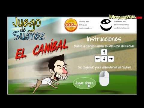 LUIS SUAREZ BITE GAME - EL JUEGO DE LA MORDIDA DE LUIS SUAREZ
