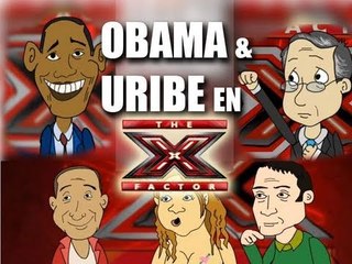La Loca Política - Obama y Uribe en el Factor X