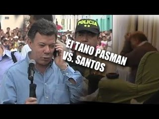 El Tano Pasman indignado con presidente Santos