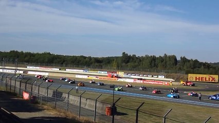FSBK Nogaro (Septembre 2014) Départ Side Car Course 1