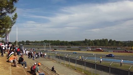 FSBK Nogaro (Septembre 2014) Départ Side Car Course 2