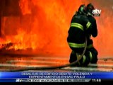Caos en el centro de Sao Paulo por desalojo en un edificio
