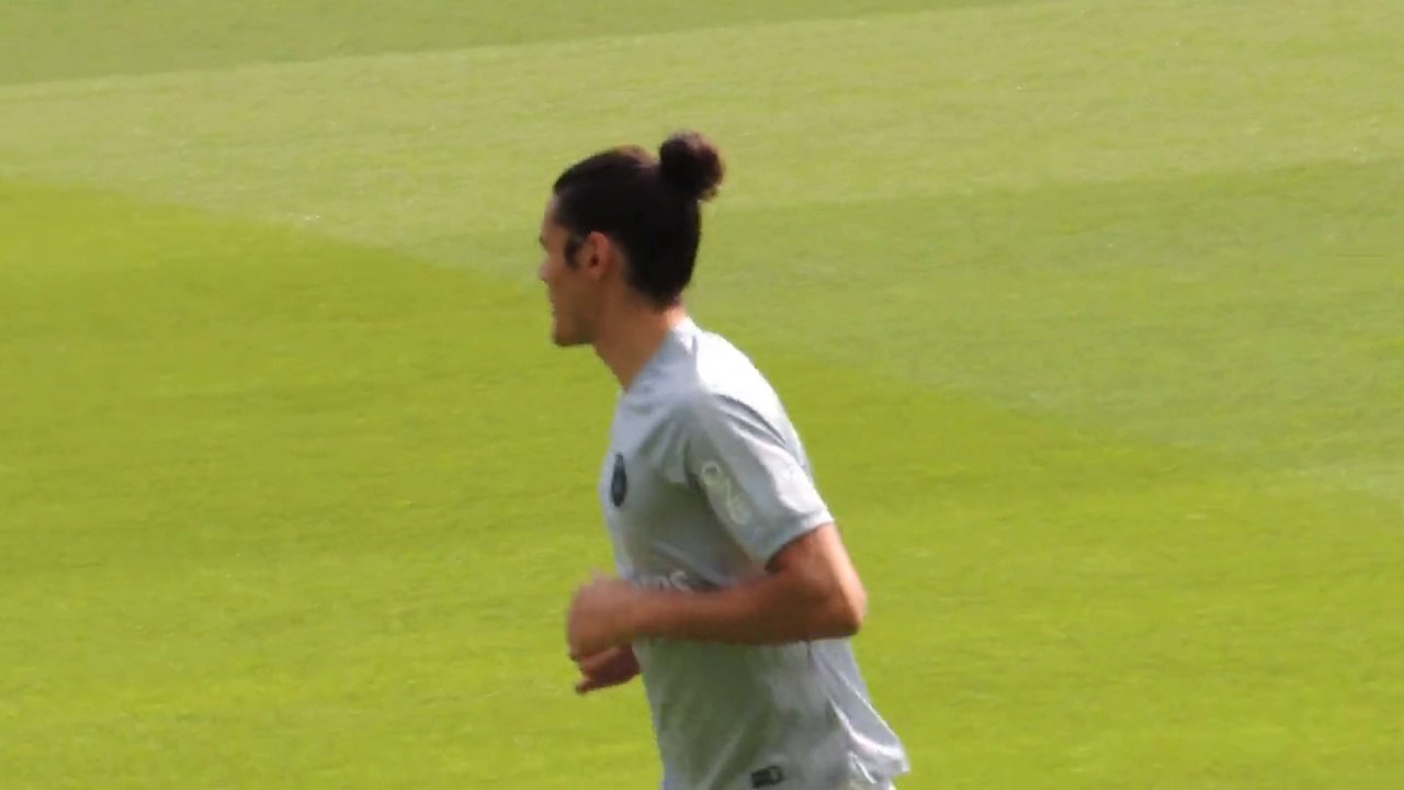 13/09/14 : SRFC-PSG : échauffement PSG