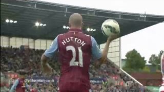 Hutton pleased to commit future to Villa