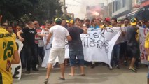 Marche des supporters de la JSK contre les sanctions