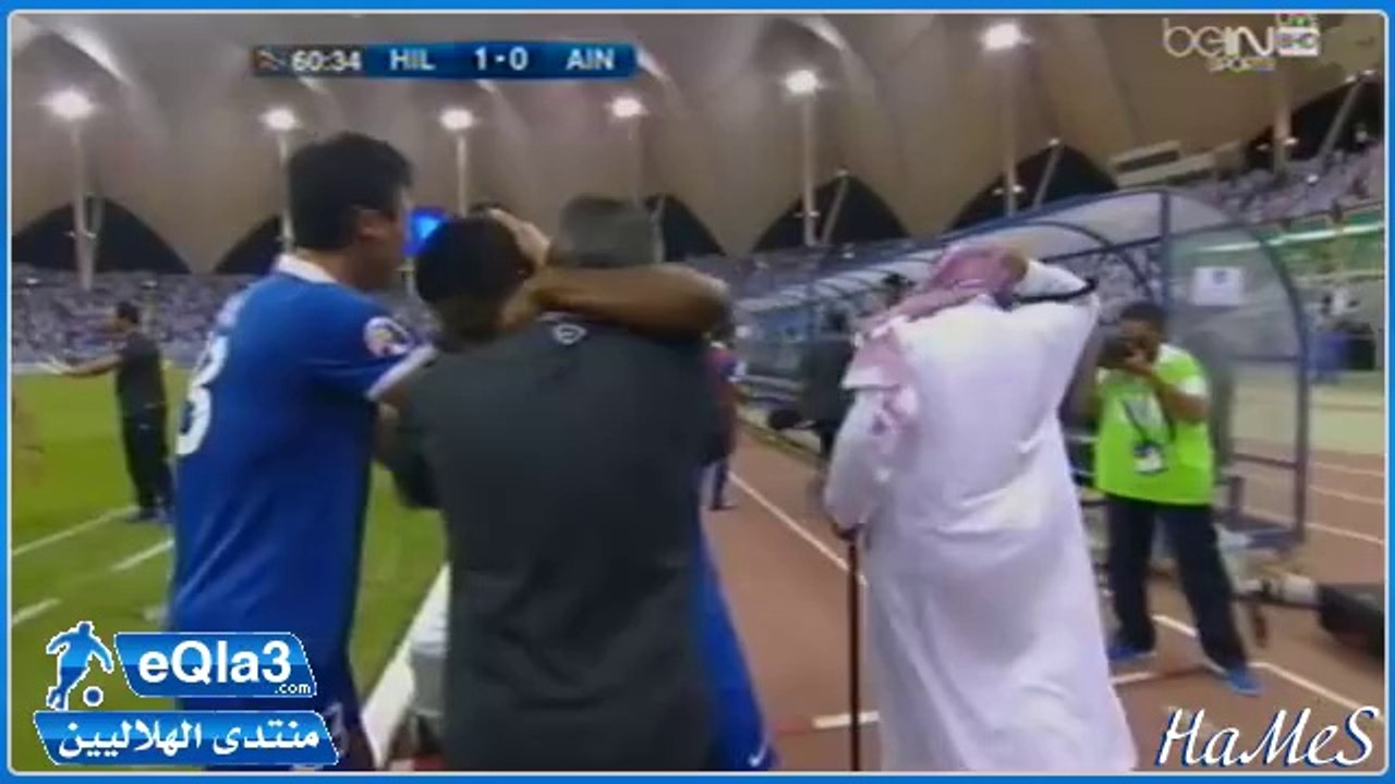 دوري أبطال آسيا 2014 الهلال × العين - الهدف الأول ناصر الشمراني