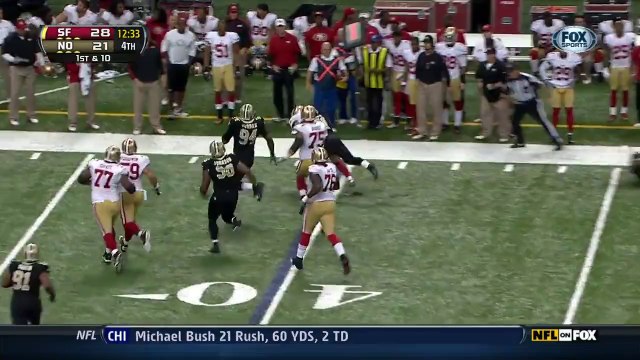 SF vs NO - NFL 2012 Week 12 Condensed